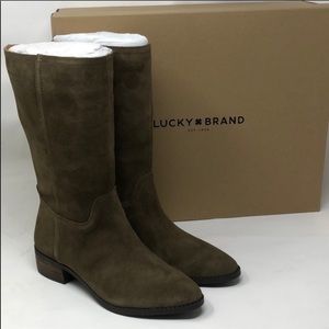 Lucky Brand Suede Lefara Boots